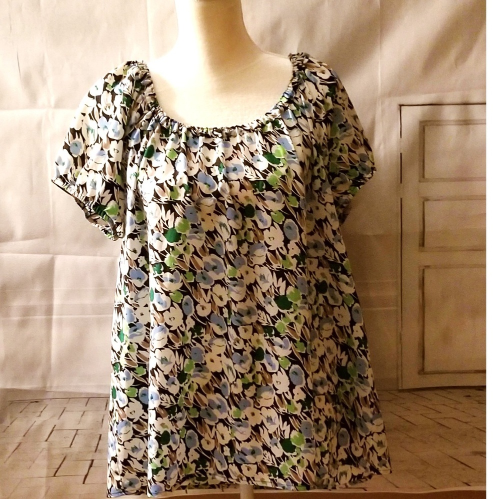 Ann Taylor Loft Cap Sleeve Blouse